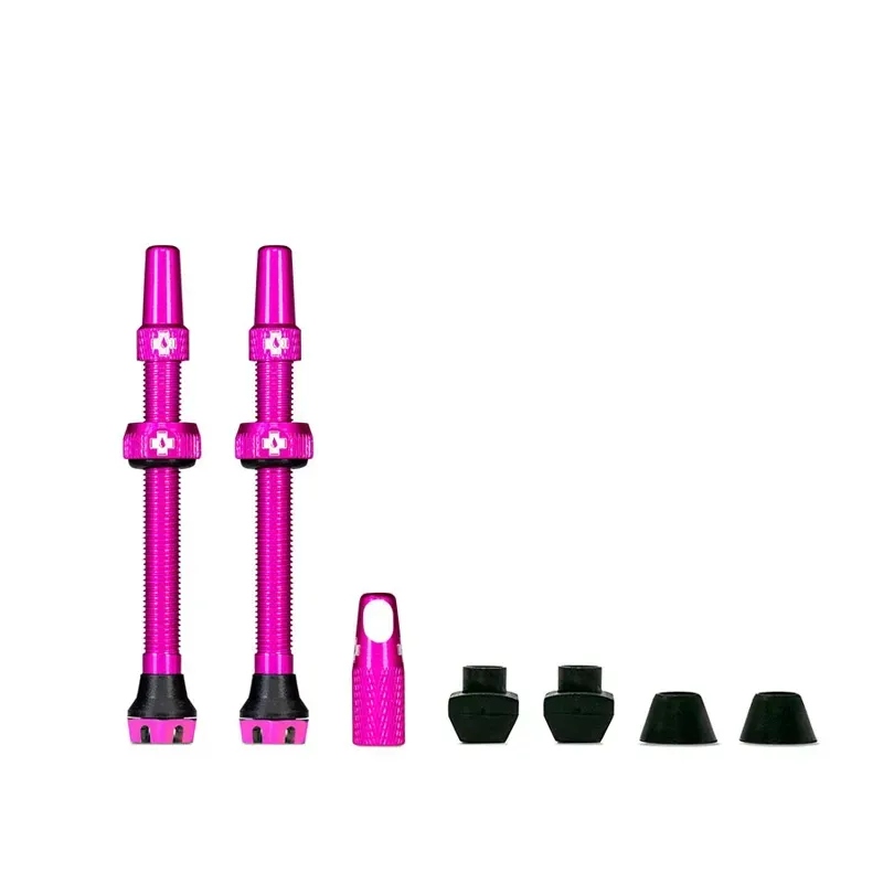 Muc-Off V2 60mm Tubeless Valve in Pink