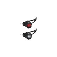 South Downs Bikes Bontrager Glo/Ember Front and Rear Cycling Light Set in Black | FREE delivery over £30 + Cycle Scheme