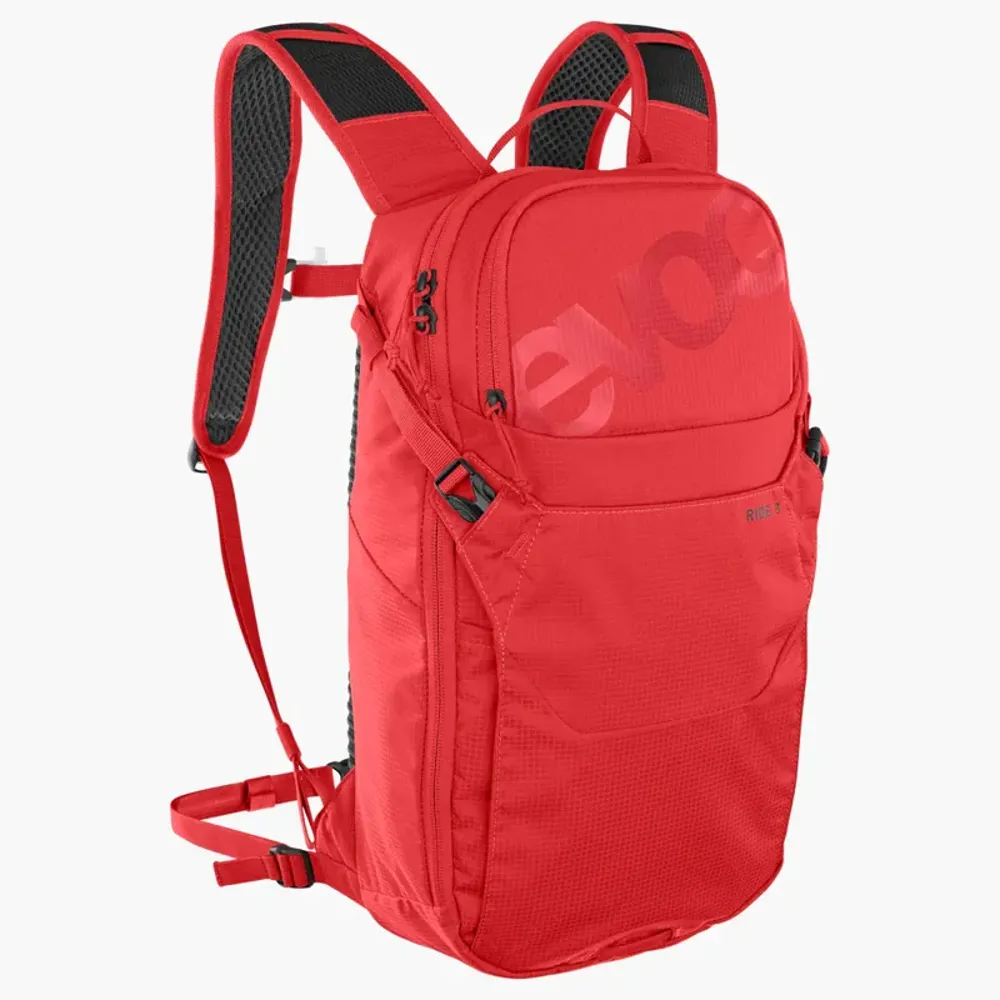 South Downs Bikes Evoc EVOC Ride 8 Backpack w/2l Bladder in True Red | FREE delivery over £30 + Cycle Scheme