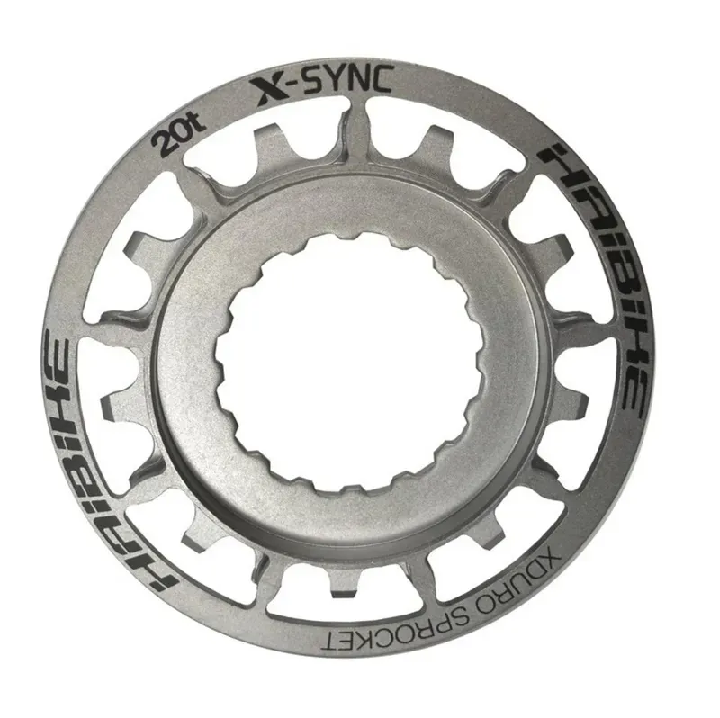 Haibike Xduro Stainless 16-tooth Chainwheel in Silver