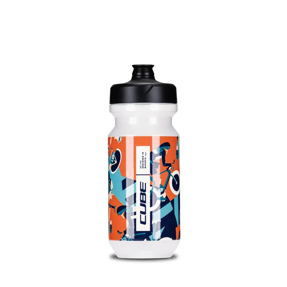 South Downs Bikes Cube Bottle Flow 500 in Blue/Orange | FREE delivery over £30 + Cycle Scheme