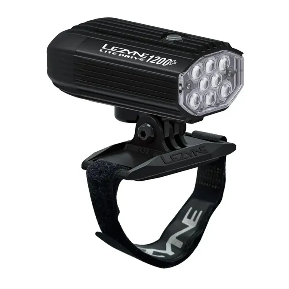 South Downs Bikes Lezyne Lite Drive 1200+ Helmet Light in Black | FREE delivery over £30 + Cycle Scheme