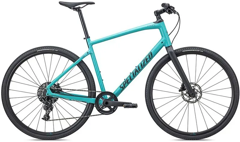 Specialized Sirrus X 4.0 Hybrid Bike in Lagoon Blue/Tropical Teal/Black