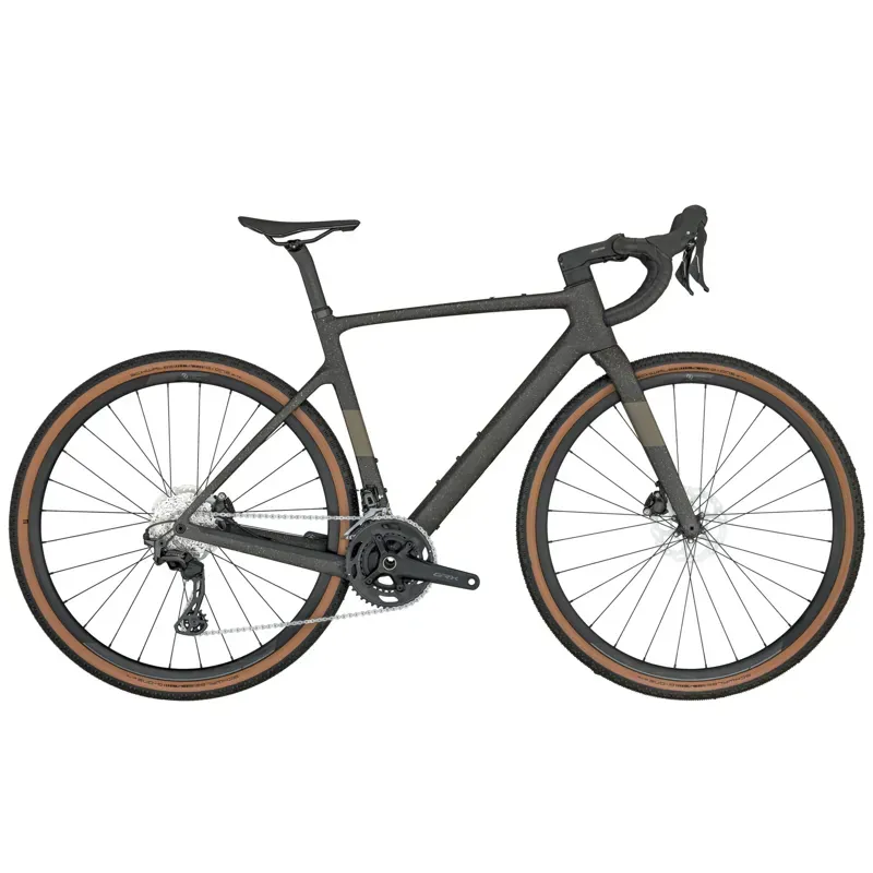 Scott Addict 40 Road Bike In Carbon Brown
