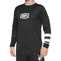 South Downs Bikes 100% R-Core Long Sleeve Jersey in Black/White | FREE delivery over £30 + Cycle Scheme