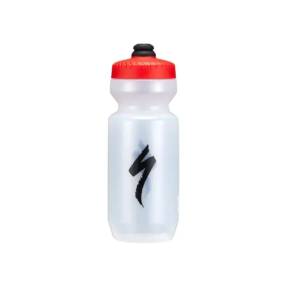 South Downs Bikes Specialized Purist MoFlo 22oz Bottle in S-Logo Trans/Red | FREE delivery over £30 + Cycle Scheme