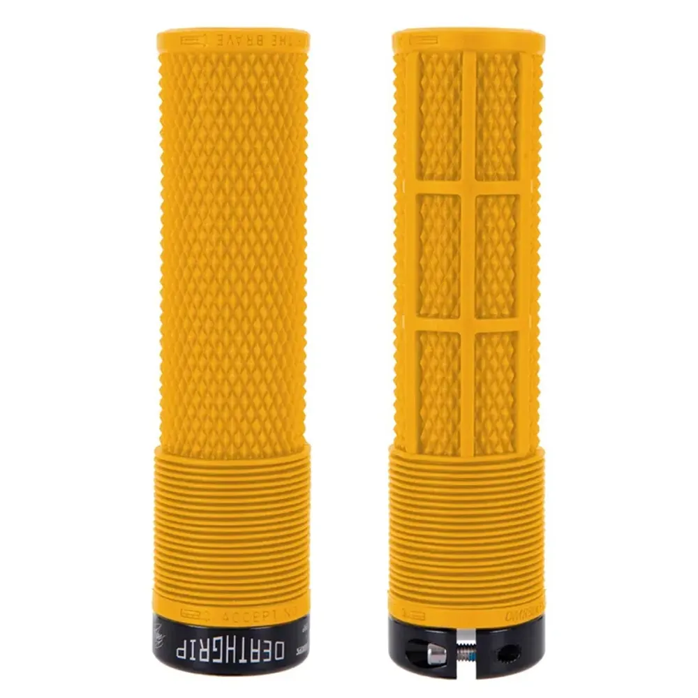 South Downs Bikes DMR Bikes DMR Brendog Deathgrip in Gul Yellow | FREE delivery over £30 + Cycle Scheme
