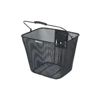 South Downs Bikes Basil Bilbao KF Front Basket in Black | FREE delivery over £30 + Cycle Scheme