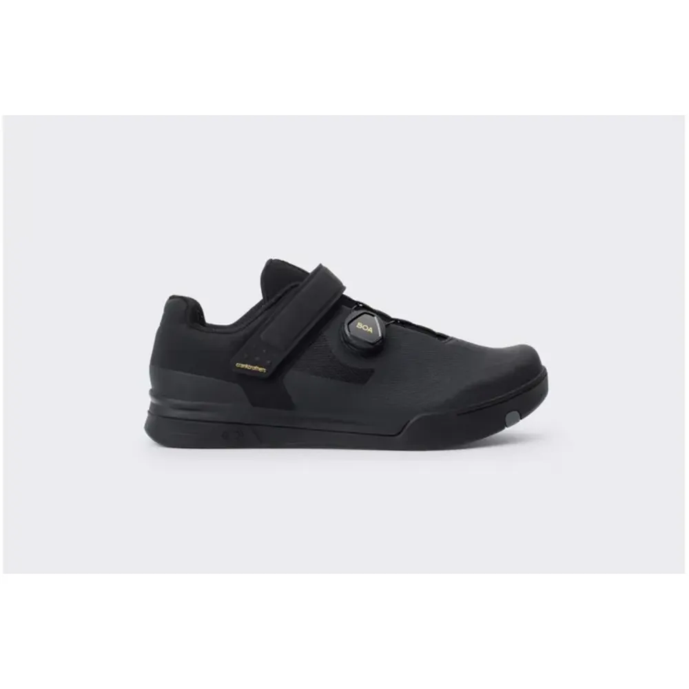 South Downs Bikes Crankbrothers Mallet BOA Shoes in Black/Gold | FREE delivery over £30 + Cycle Scheme