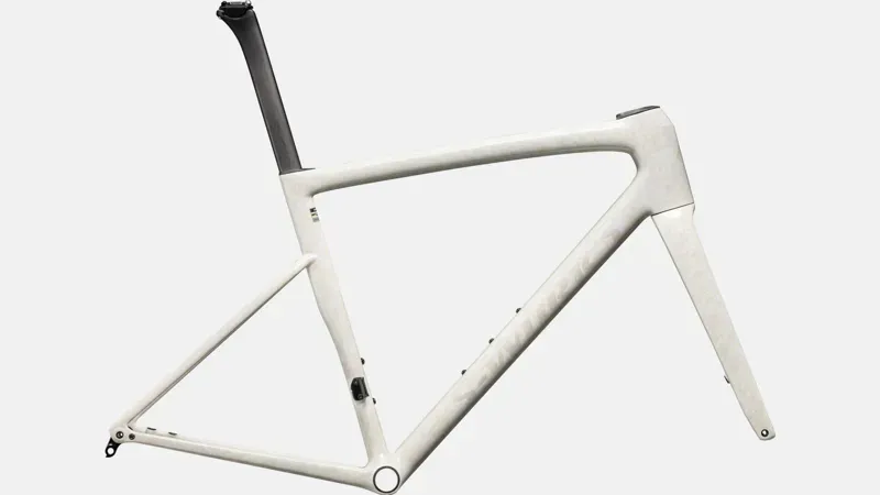 Specialized S-Works Tarmac SL8 Road Frameset in White Dune/Impasto-2