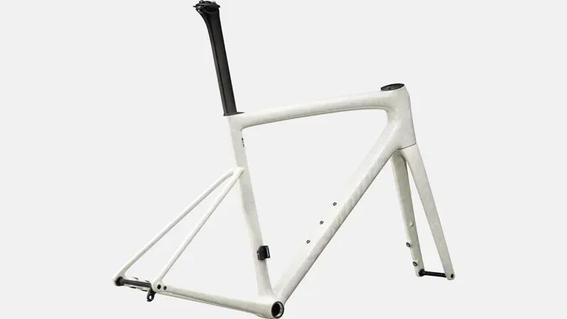 Specialized S-Works Tarmac SL8 Road Frameset in White Dune/Impasto-3