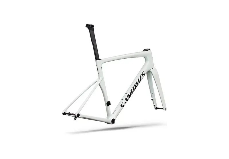 S-Works Tarmac SL9 Frameset - FACT 12r Carbon WHITE SILVER / OBSIDIAN-3