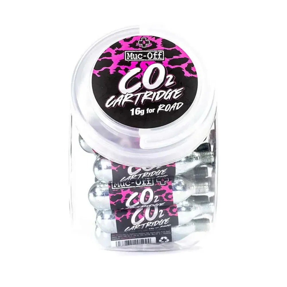 South Downs Bikes Muc-Off16g CO2 Refill Road Cartridges | FREE delivery over £30 + Cycle Scheme