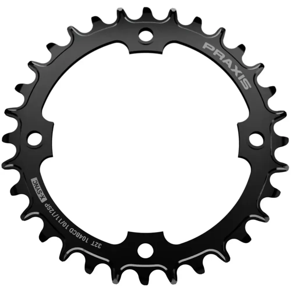 South Downs Bikes Praxis Works Praxis - E-Ring - 104 BCD NW 1x Direct Threaded Black 36t | FREE delivery over £30 + Cycle Scheme