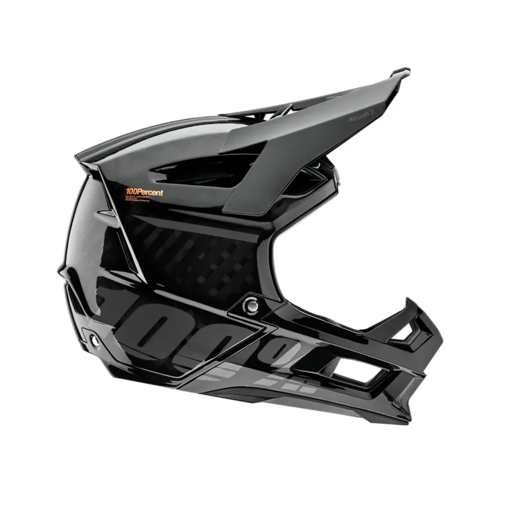 South Downs Bikes 100% Aircraft 2 Helmet in Black | FREE delivery over £30 + Cycle Scheme