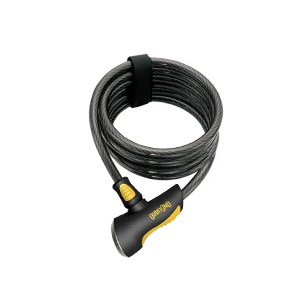 South Downs Bikes Onguard Doberman 8029 1850x10mm Cable Lock in Black/Yellow | FREE delivery over £30 + Cycle Scheme