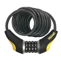 South Downs Bikes Onguard Doberman 8032 1850x10mm Combo Cable Lock in Black/Yellow | FREE delivery over £30 + Cycle Scheme