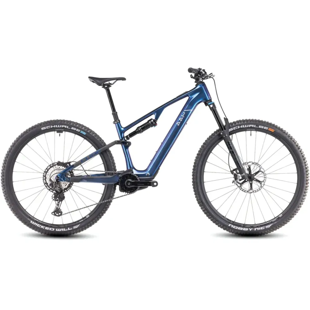 South Downs Bikes Cube AMS Hybrid ONE44 C:68x SLX 400X 29 202 Hybrid Bike in Blue/black | FREE delivery over £30 + Cycle Scheme