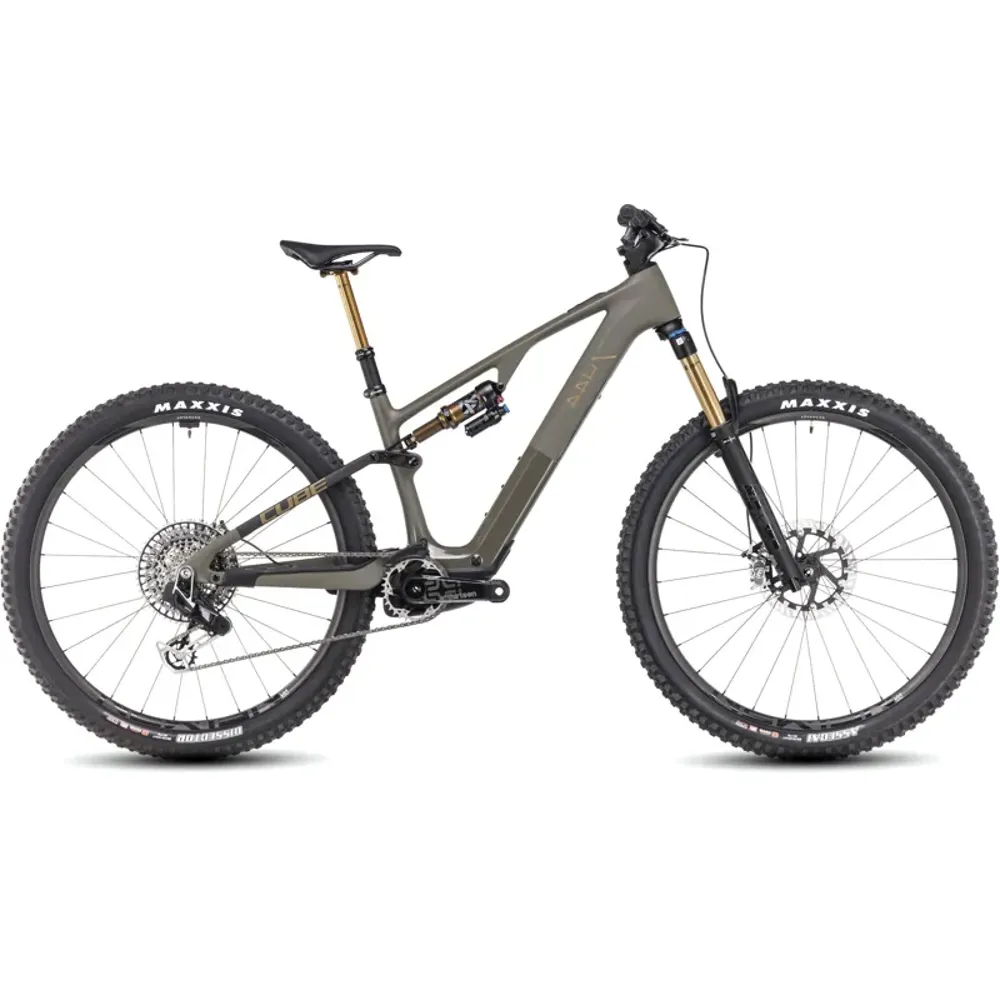 South Downs Bikes Cube AMS Hybrid ONE44 C:68X Super TM 400X 29-inch MTB in Dustyolive/Gold | FREE delivery over £30 + Cycle Scheme