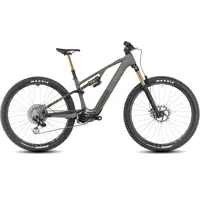 South Downs Bikes Cube AMS Hybrid ONE44 C:68X Super TM 400X 29-inch MTB in Dustyolive/Gold | FREE delivery over £30 + Cycle Scheme