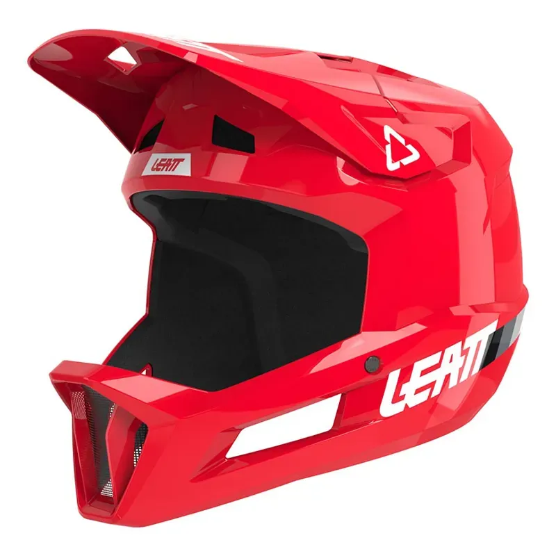 Leatt MTB Gravity 1.0 Jr Helmet in Red-1