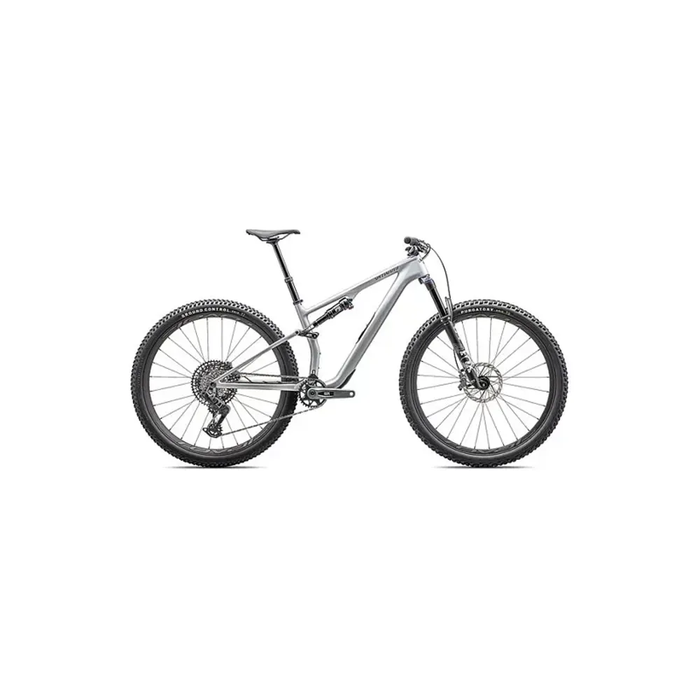 South Downs Bikes Specialized Epic 8 EVO Expert Downcountry Bike in Silver/Gunmetal | FREE delivery over £30 + Cycle Scheme