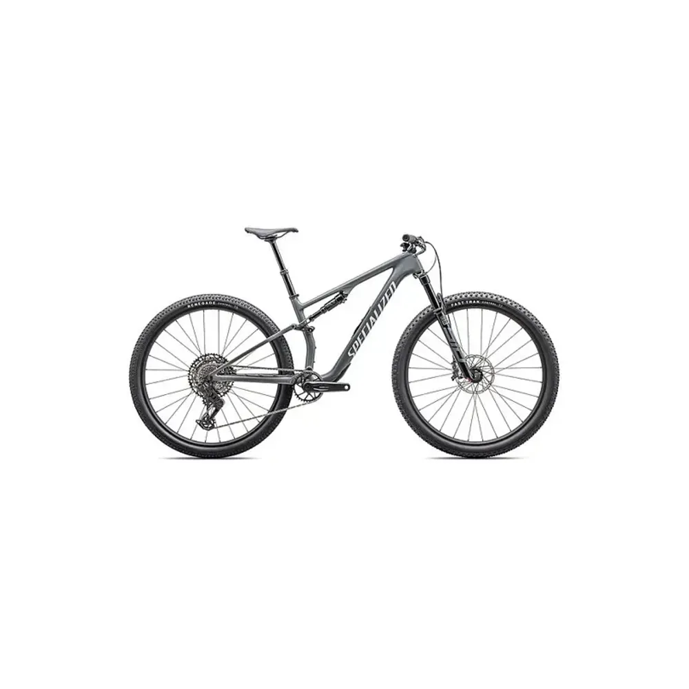 South Downs Bikes Specialized Epic 8 Comp Carbon Mountain Bike in Ashen Gray/White | FREE delivery over £30 + Cycle Scheme