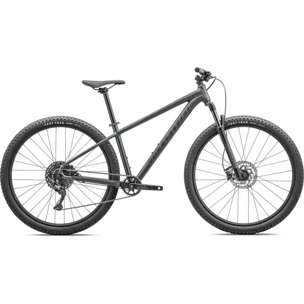 South Downs Bikes Specialized Rockhopper Comp Mountain Bike In Satin Metallic Oak Green/Smoke | FREE delivery over £30 + Cycle Scheme