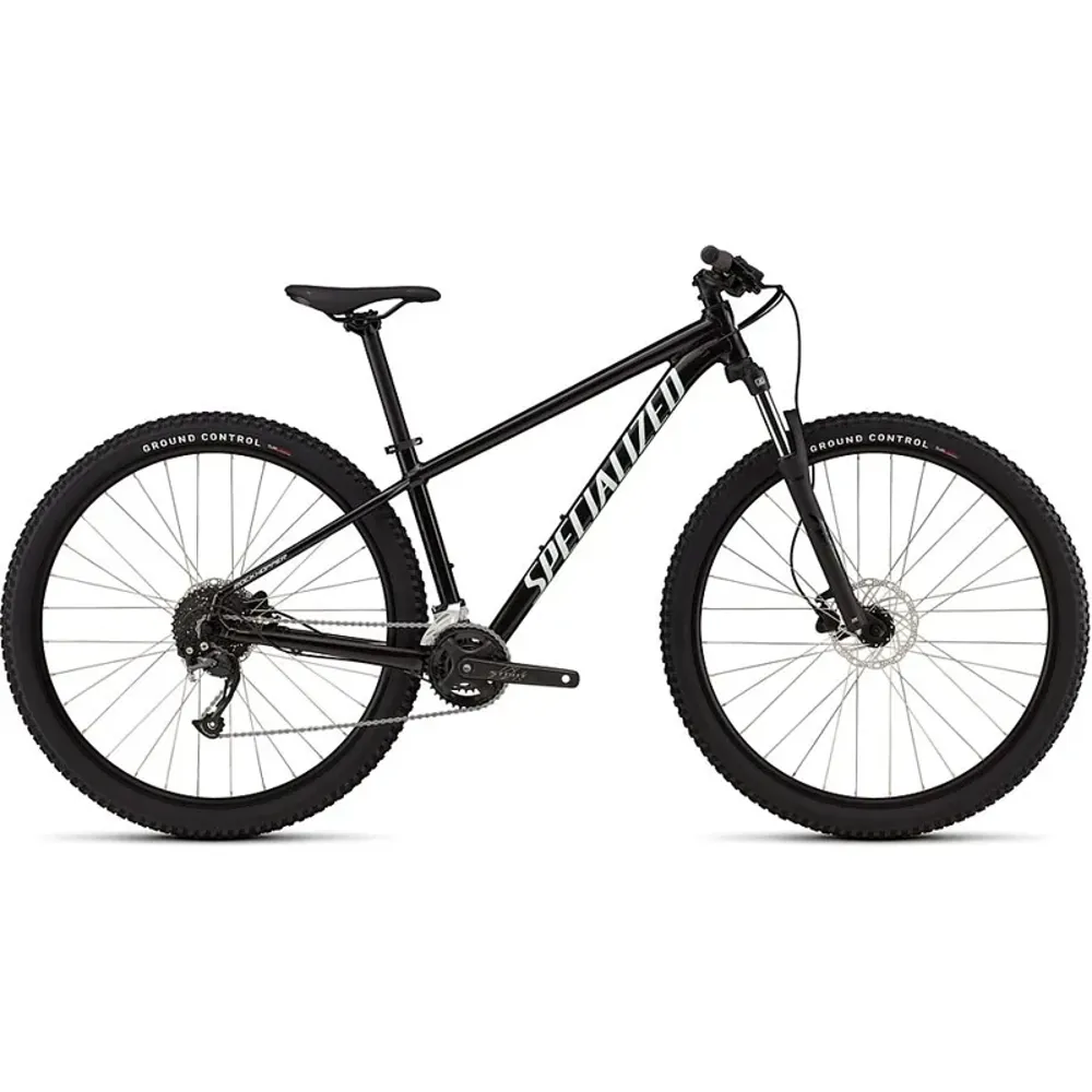 South Downs Bikes 2026 Specialized Rockhopper - Gloss Obsidian / Dune White MTB | FREE delivery over £30 + Cycle Scheme