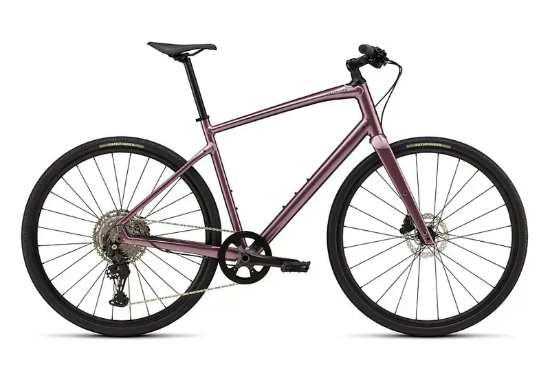 Specialized Sirrus X 4.0 Hybrid Bike Gloss Quartz/Bordeaux 2026