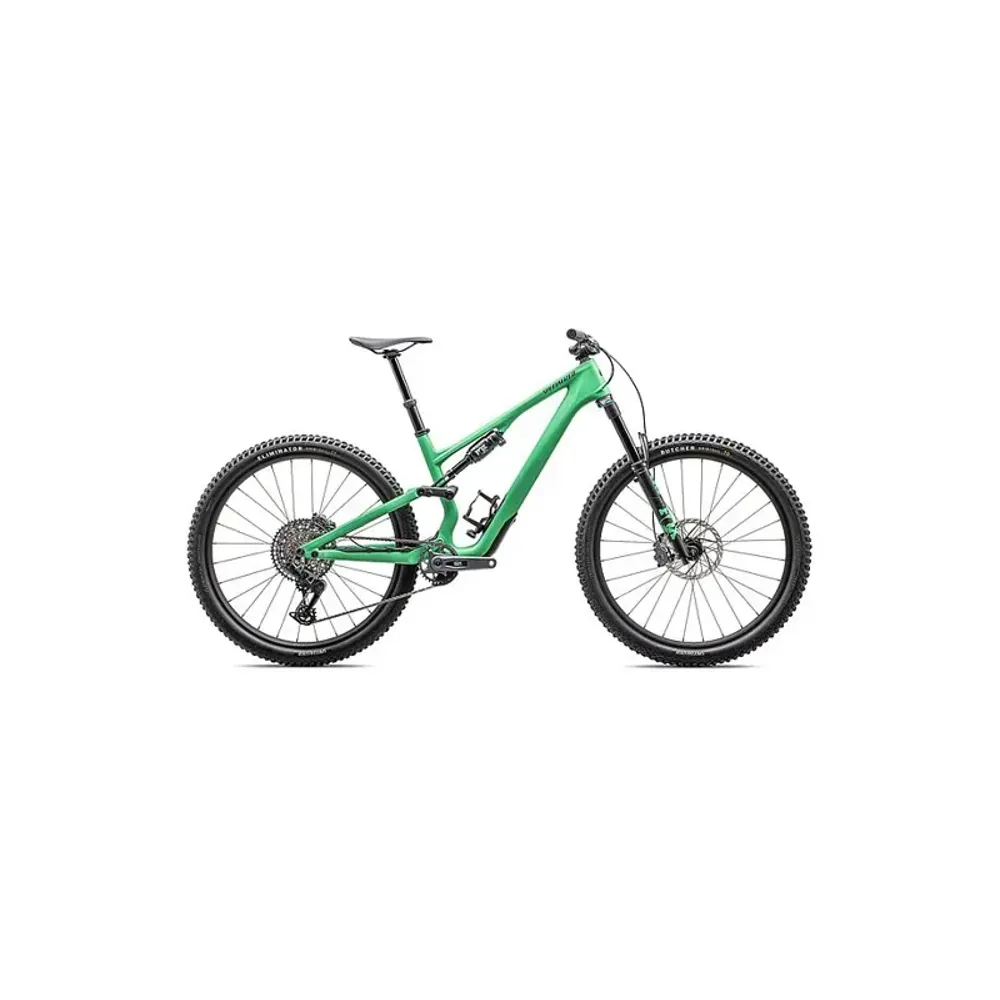 South Downs Bikes Specialized Stumpjumper 15 Expert Mountain Bike in Satin Electric/Forest Green | FREE delivery over £30 + Cycle Scheme