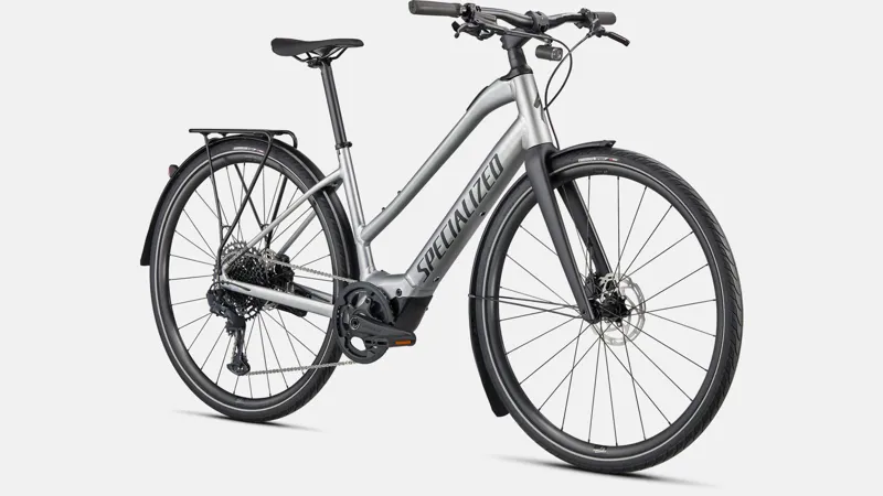 Specialized Turbo Vado SL 5.0 EQ Electric Hybrid Bike in Grey-5