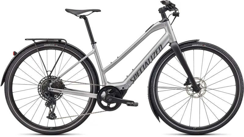 Specialized Turbo Vado SL 5.0 EQ Electric Hybrid Bike in Grey-1