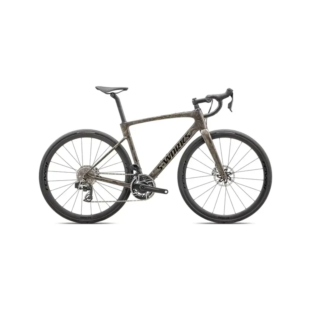 South Downs Bikes Specialized S-Works Roubaix SL8 Sram Red Axs In Gloss Taupe/Gunmetal Strata/Charcoal | FREE delivery over £30 + Cycle Scheme