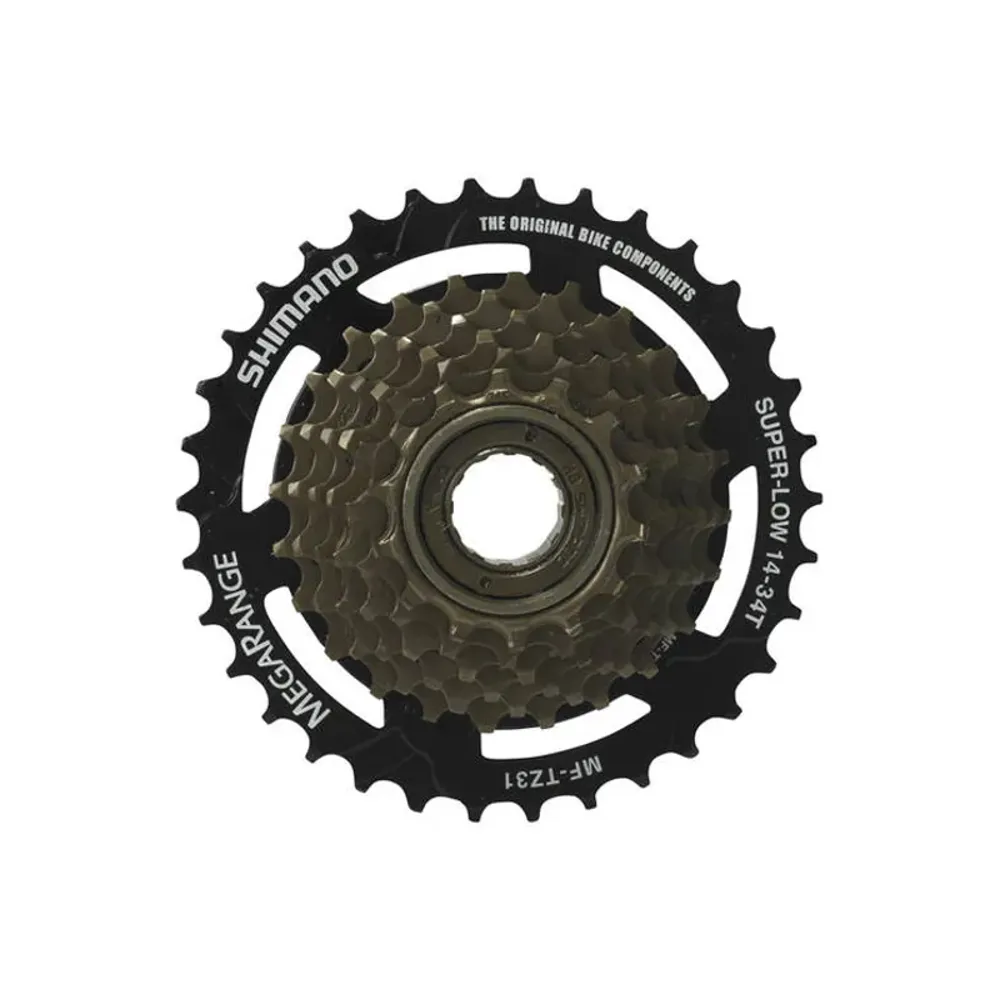 South Downs Bikes Shimano 14-34 7 Speed Mega TZ500 14-34t Freewheel | FREE delivery over £30 + Cycle Scheme