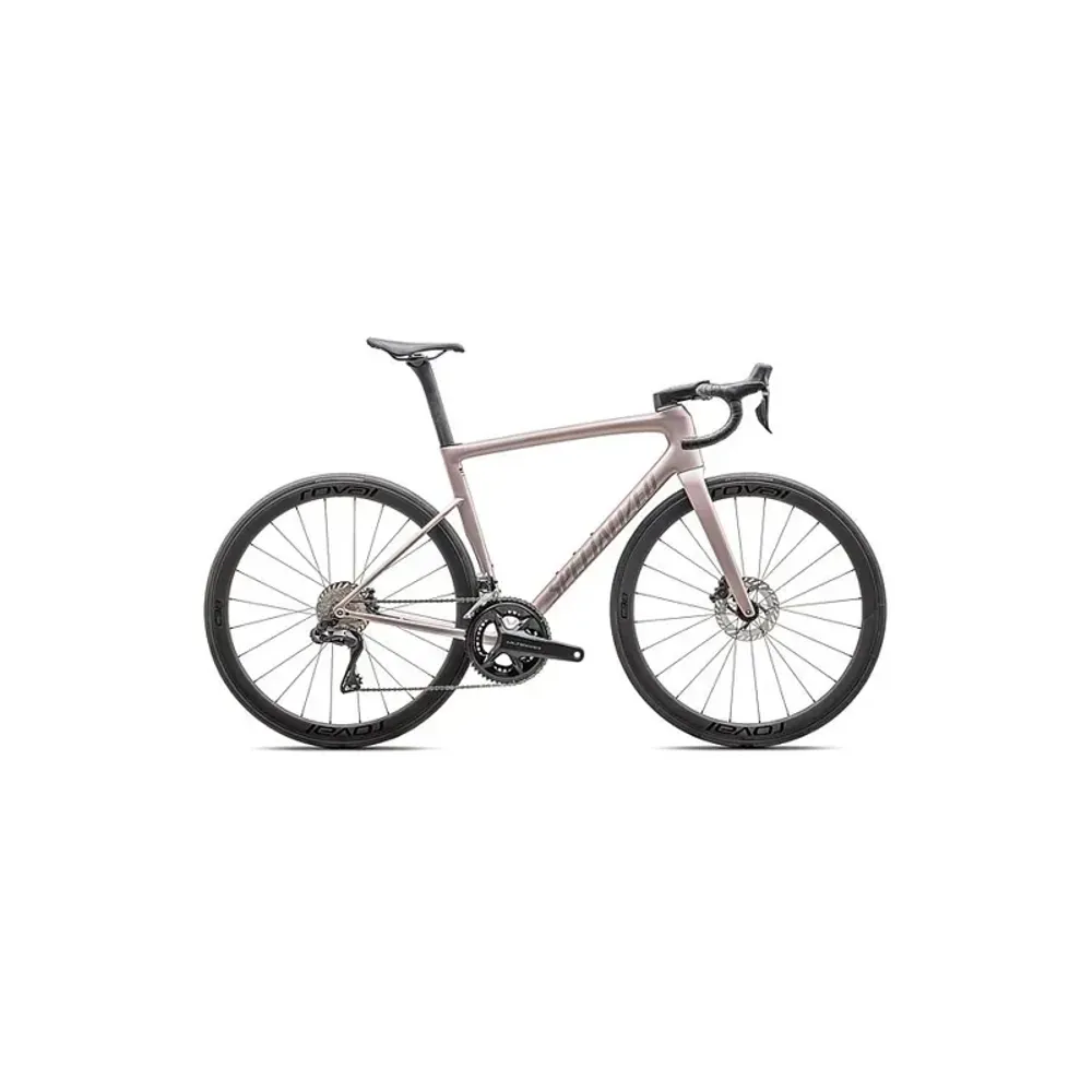 South Downs Bikes Specialized Tarmac SL8 Expert - Ultegra Di2 Road Race Bike In Satin Champagne/Black Pearl | FREE delivery over £30 + Cycle Scheme