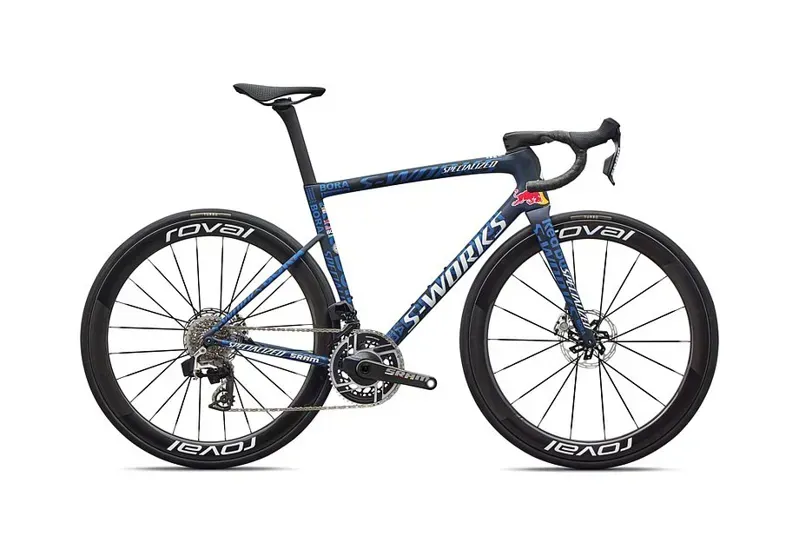 Specialized S-Works Tarmac SL8 LTD Road Bike in Red Bull-BORA-hansgrohe 2025 TdF LTD