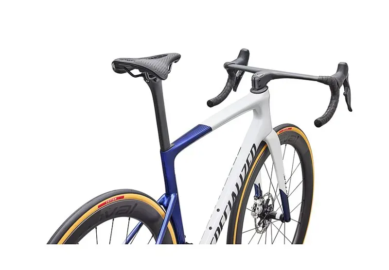 Tarmac SL9 S-Level - SRAM RED AXS WHITE/ MAJESTY BLUE / BLACK-4