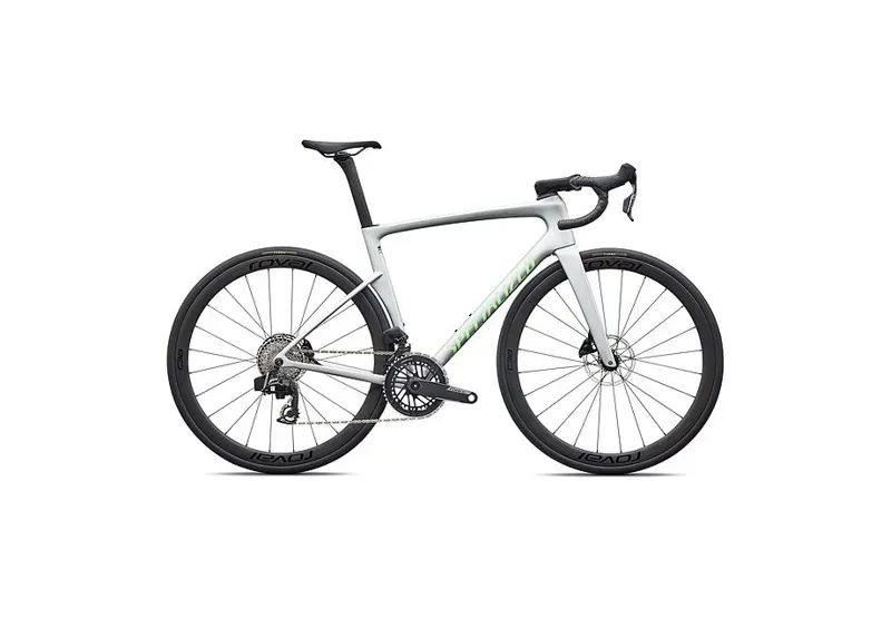 Tarmac SL9 Expert - SRAM Force AXS SILVER / POWDER LIME