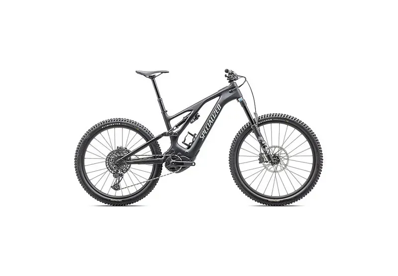 Specialized Turbo Levo Comp E-Mountain Bike In Black/Light Silver/Black