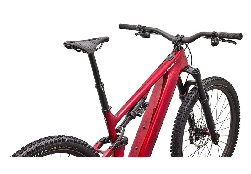 Specialized S-Works Turbo Levo 4 eMountain Bike in Gloss Red Tint-4