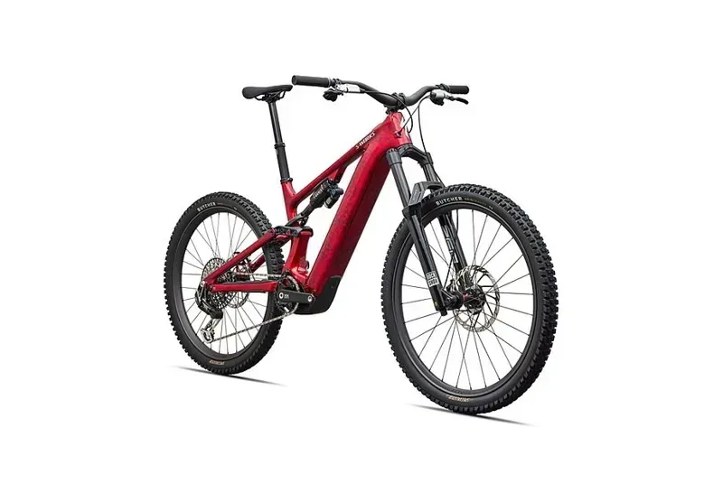 Specialized S-Works Turbo Levo 4 eMountain Bike in Gloss Red Tint-1