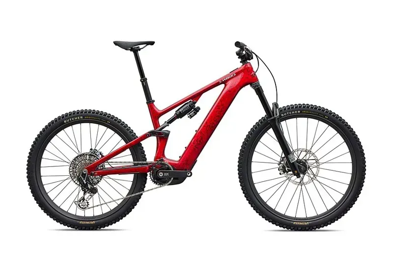 Specialized S-Works Turbo Levo 4 eMountain Bike in Gloss Red Tint