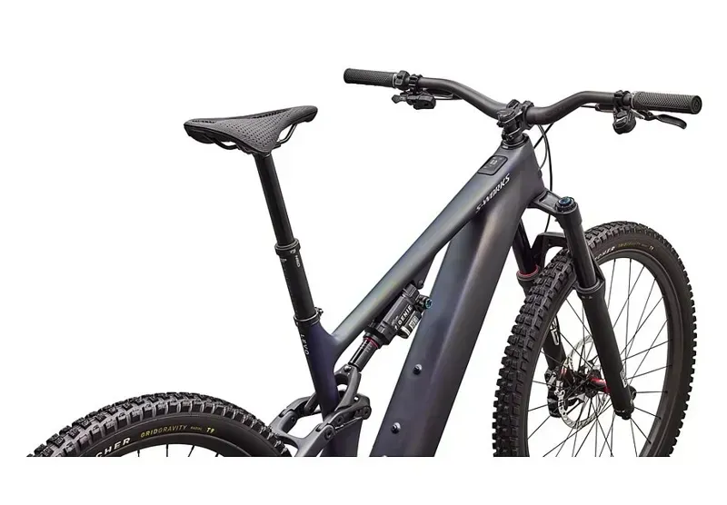 Specialized S-Works Turbo Levo 4 eMountain Bike in Satin Blue Tint-4