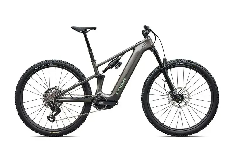 Specialized S-Works Turbo Levo R eMountain Bike in Gloss Warm Smoke