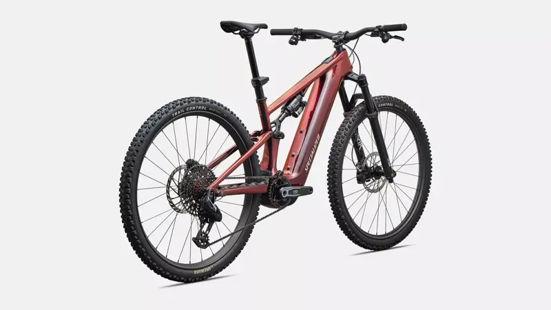 Specialized Turbo Levo R Pro eMountain Bike in Gloss Black Red Chameleon-2