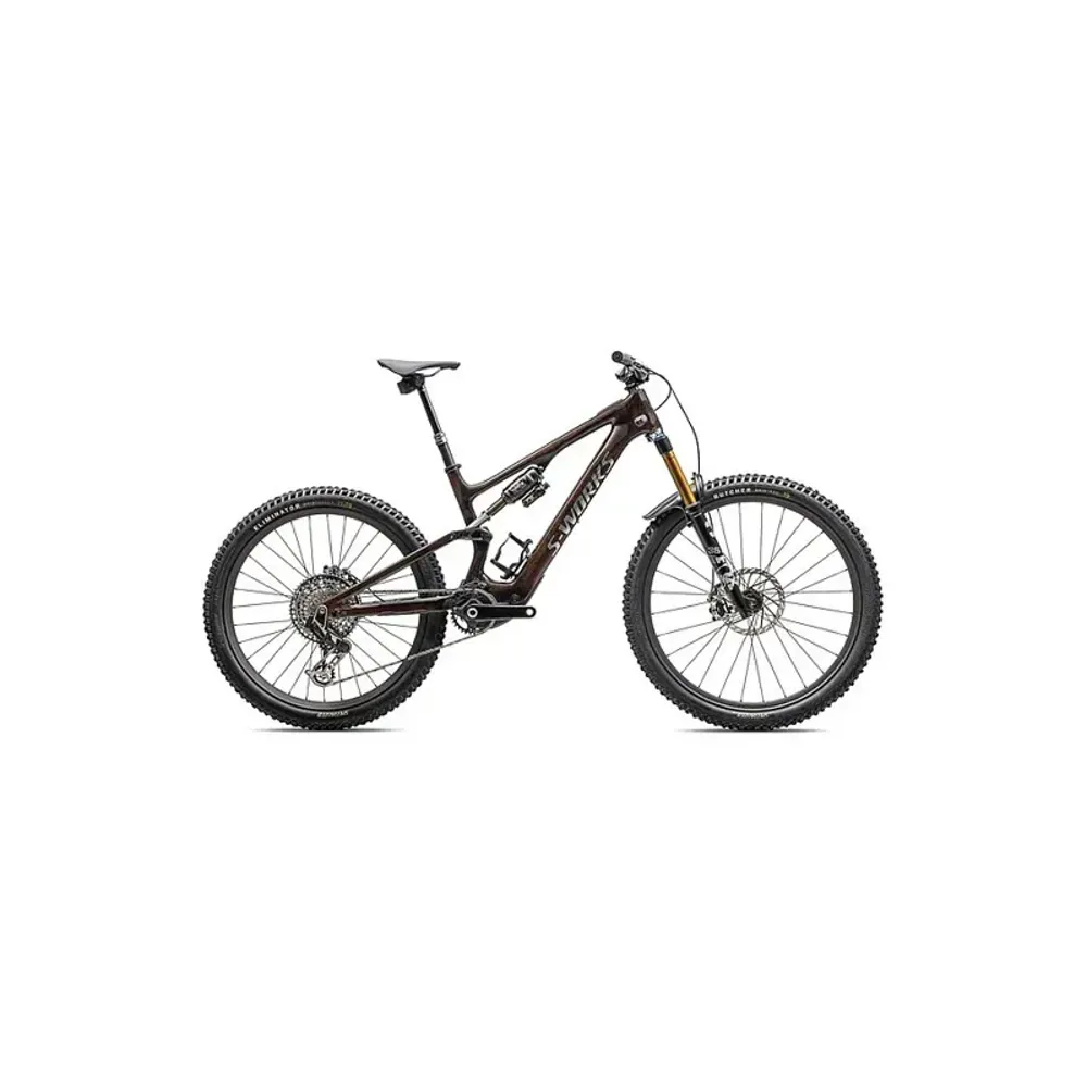 South Downs Bikes Specialized S-Works Turbo Levo SL E-Mountain Bike In Brown Tint/Gunmetal Impasto/Ashen Grey/Brushed Liquid Metal | FREE delivery over £30 + Cycle Scheme