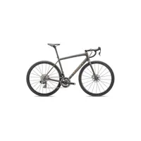South Downs Bikes Specialized S-Works Aethos - Sram Red AXS Road Race Bike In Satin Doppio/Gunmetal Dry Brushed/Gold Pearl | FREE delivery over £30 + Cycle Scheme