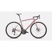 South Downs Bikes Specialized Aethos Comp - Shimano 105 Di2 Road Race Bike In Gloss Dusky Pink/Smoke | FREE delivery over £30 + Cycle Scheme