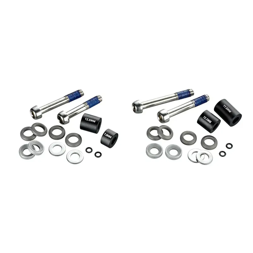 South Downs Bikes SRAM Avid Post Spacer Set 20 S front 180 Rear 160 Inc. Stainless Caliper Mounting Bolts | FREE delivery over £30 + Cycle Scheme